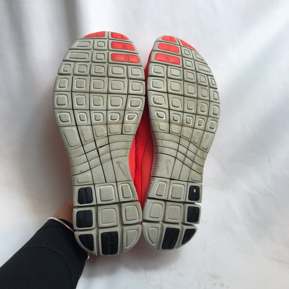 Nike Free 4.0 V2 Running Shoes Orange Size 7 - Picture 7 of 8